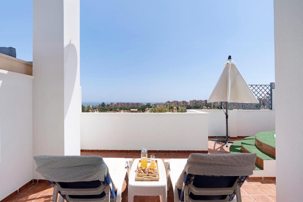 Townhouse with 3 bedrooms and sea views from the roof terrace